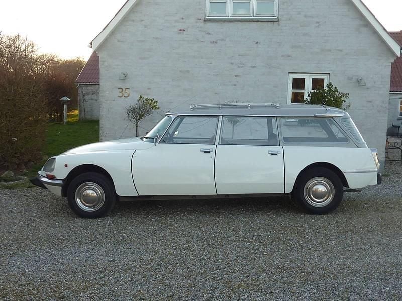 Brugt Citroën DS 115 HK (84 kW) 1972 Hvid Stationcar