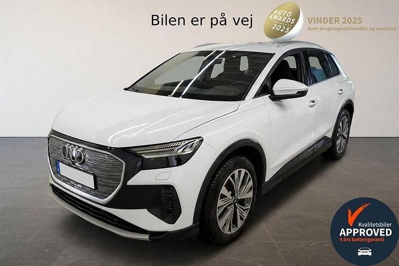 Hvid Brugt 2023 Audi Q4 Sportback e-tron Advanced Plus SUV | 159.900 kr. - Billede 1/4