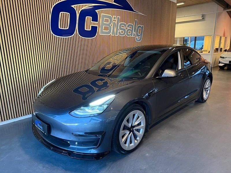 Koks Brugt 2021 Tesla Model 3 Long Range AWD Sedan | 197.800 kr. (Fair pris) - Billede 1/4