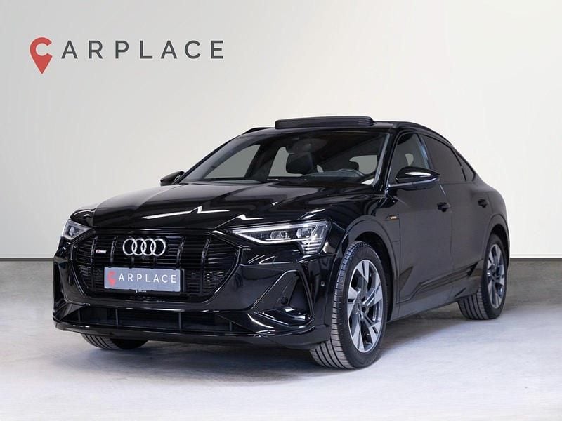 Brugt Audi e-tron S-Line 300 kW (408 HK) 2022 Sortmetal SUV