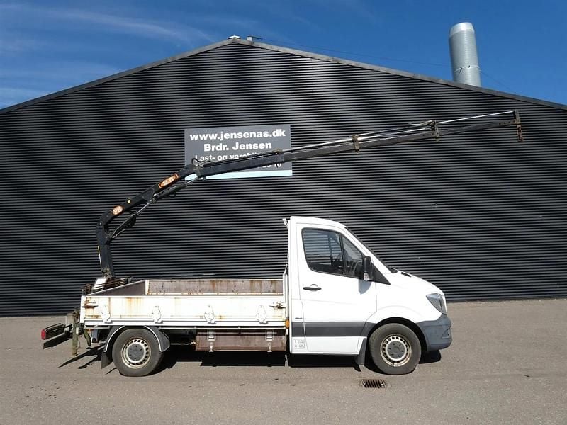 Hvid Brugt 2015 Mercedes Sprinter Van | 125.000 kr. (Lidt for dyr) - Billede 1/4