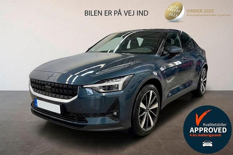 Brugt Polestar 2 Long Range Single Motor 169 kW (231 HK) 2022 Blå Hatchback