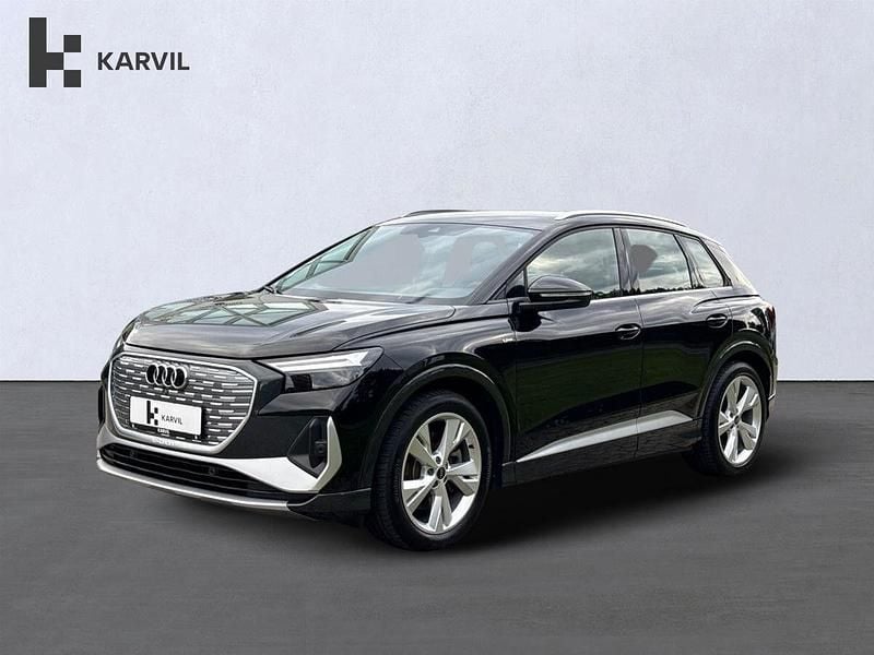 Sortmetal Brugt 2024 Audi Q4 e-tron SUV | 349.900 kr. (Fair pris) - Billede 1/4