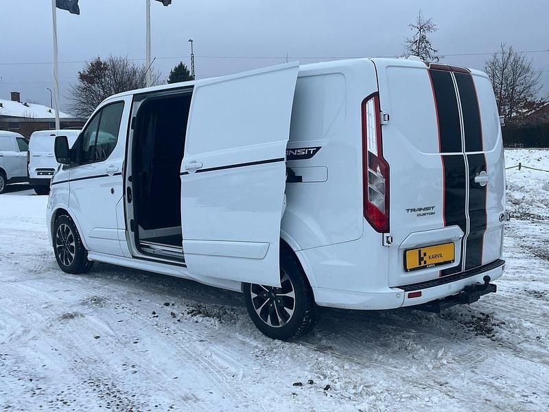 Brugt Ford Transit Custom Sport 170 HK (125 kW) 2019 Frozen white Van