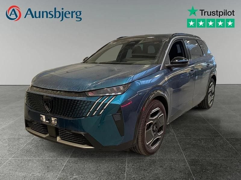 Blå metal Brugt 2024 Peugeot e-5008 GTi SUV | 329.500 kr. (God pris) - Billede 1/4