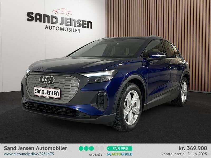 Blåmetal Brugt 2022 Audi Q4 e-tron Advanced SUV | 369.900 kr. (Fair pris) - Billede 1/4