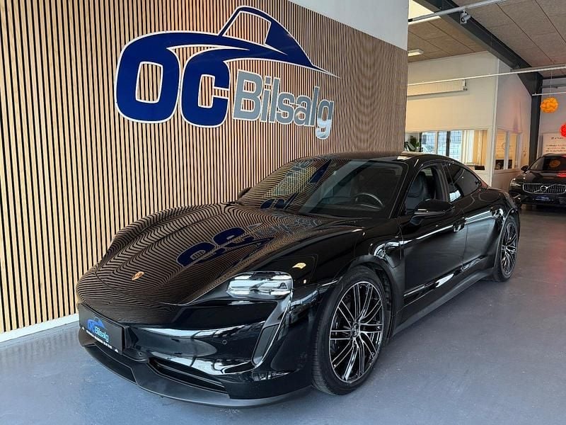 Sort Brugt 2021 Porsche Taycan Performance Package Sedan | 578.800 kr. - Billede 1/4