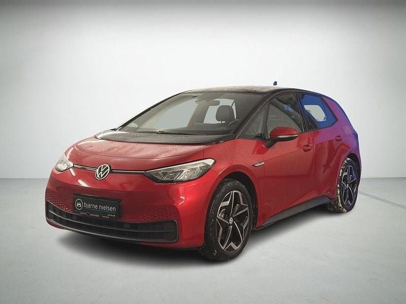 Rødmetal Brugt 2022 VW ID.3 Pro Hatchback | 184.700 kr. (God pris) - Billede 1/4
