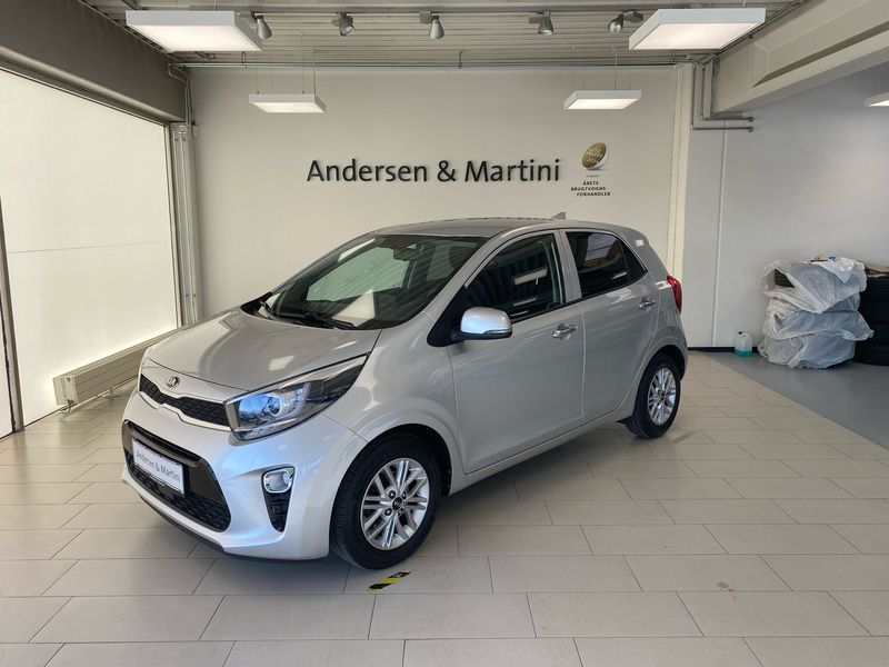Sparkling silver Brugt 2021 Kia Picanto Hatchback | 112.800 kr. (Fair pris) - Billede 1/4