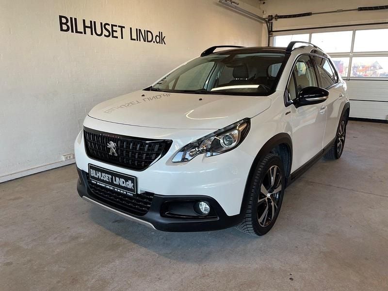 Hvidmetal Brugt 2019 Peugeot 2008 GT-line SUV | 129.900 kr. (Fair pris) - Billede 1/4