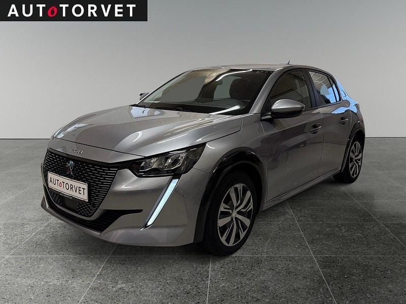Sølvmetal Brugt 2020 Peugeot e-208 Active Hatchback | 99.700 kr. (Fair pris) - Billede 1/4