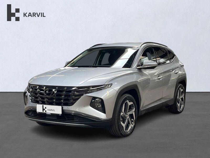 Shimmering silver Brugt 2023 Hyundai Tucson Advanced SUV | 284.900 kr. (God pris) - Billede 1/4