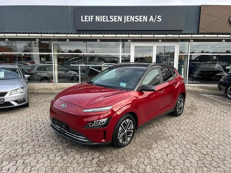Rødmetal Brugt 2022 Hyundai Kona Advanced SUV | 184.900 kr. (Fair pris) - Billede 1/4