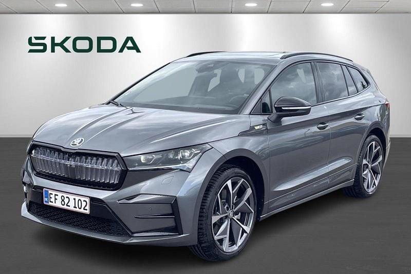 Gråmetal Brugt 2025 Skoda Enyaq iV RS SUV | 449.900 kr. (Lidt for dyr) - Billede 1/4