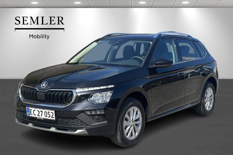 Sortmetal Brugt 2024 Skoda Kamiq Selection SUV | 334.900 kr. - Billede 1/4
