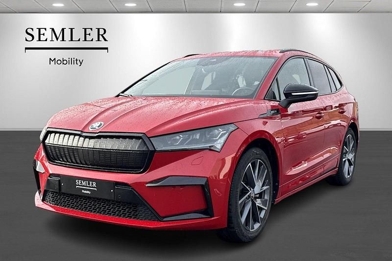Rødmetal Brugt 2023 Skoda Enyaq iV SportLine SUV | 239.900 kr. (Fair pris) - Billede 1/4