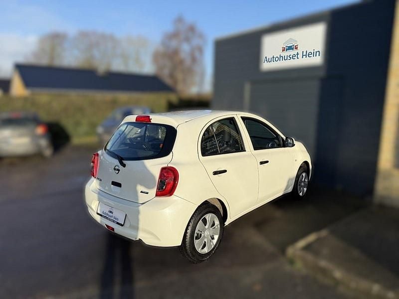 Brugt Nissan Micra Visia 80 HK (58 kW) 2014 Perlemorshvid Hatchback