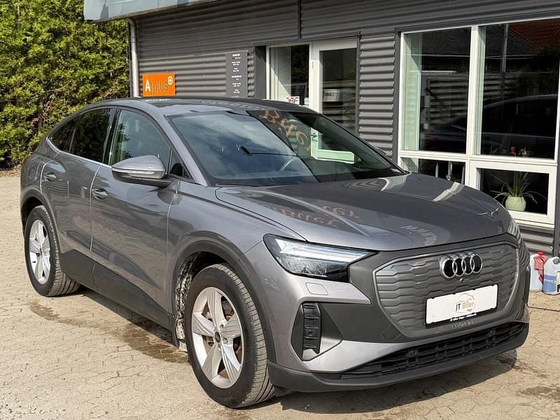Gråmetal Brugt 2023 Audi Q4 Sportback e-tron SUV | 259.900 kr. (Super pris) - Billede 1/4