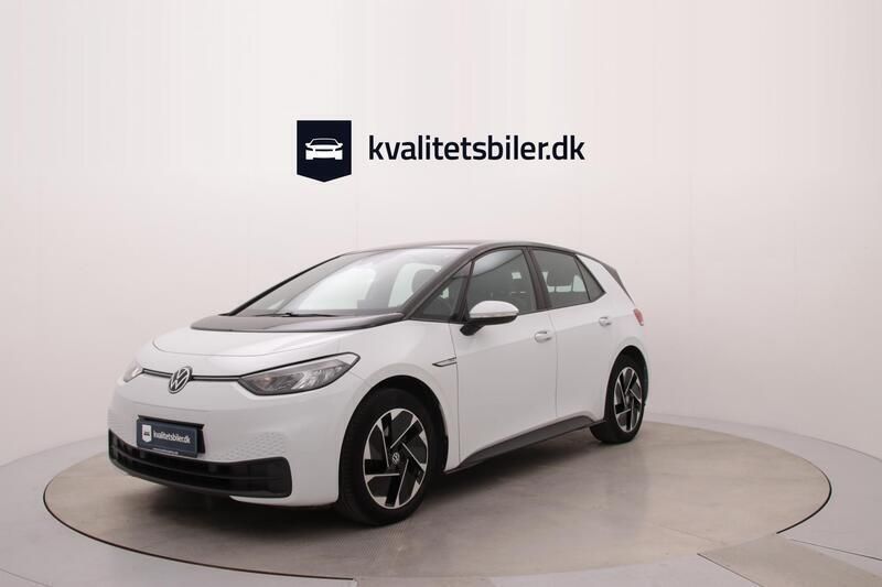 Hvidmetal Brugt 2021 VW ID.3 Pro Performance Hatchback | 144.900 kr. (God pris) - Billede 1/4