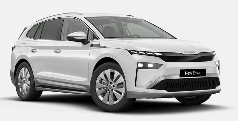 Hvidmetal Ny 2025 Skoda Enyaq iV SUV | 384.980 kr. (Fair pris) - Billede 1/3