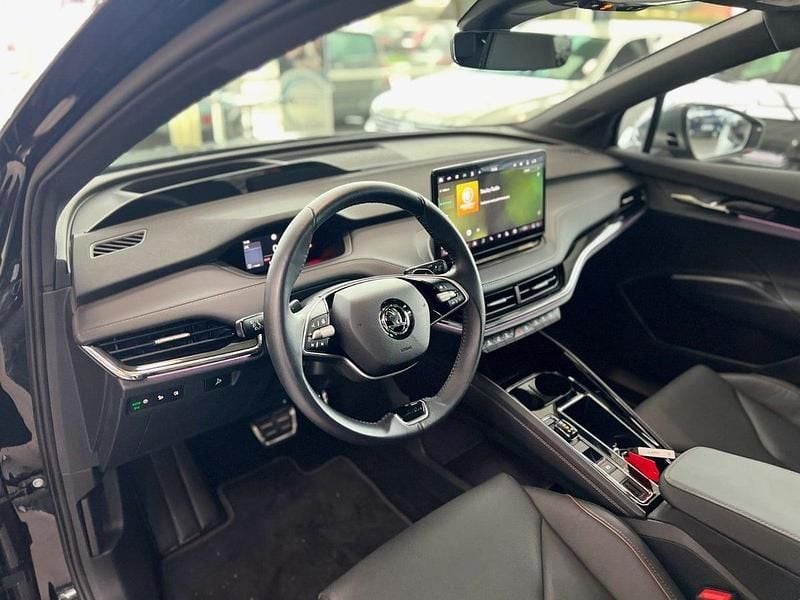 Brugt Skoda Enyaq iV LAURIN & KLEMENT 175 kW (238 HK) 2025 Sortmetal SUV