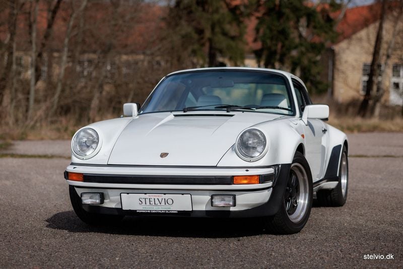 Hvid Brugt 1980 Porsche 930 Turbo | 1.195.000 kr. - Billede 1/4