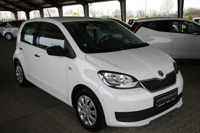 Hvid Brugt 2017 Skoda Citigo Active Hatchback | 74.800 kr. (Lidt for dyr) - Billede 1/4