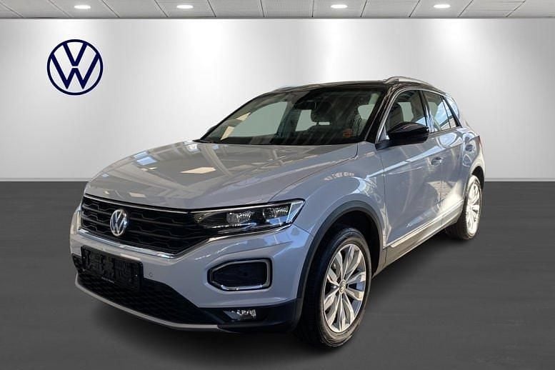 Sølvmetal Brugt 2020 VW T-Roc Sport SUV | 219.900 kr. (Fair pris) - Billede 1/4
