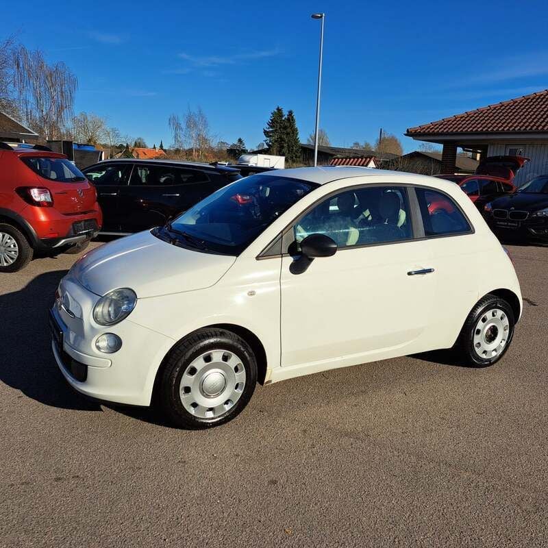 Hvid Brugt 2012 Fiat 500 Pop | 39.900 kr. (Fair pris) - Billede 1/4