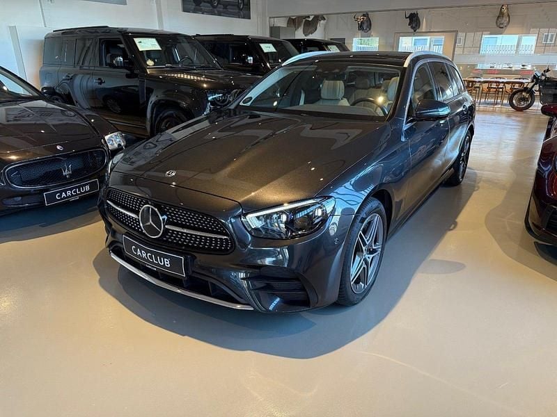 Gråmetal Brugt 2020 Mercedes E300 AMG line Stationcar | 469.900 kr. (Fair pris) - Billede 1/4