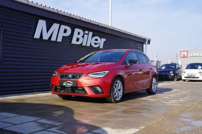 Rød Brugt 2018 Seat Ibiza FR Hatchback | 109.700 kr. (Fair pris) - Billede 1/4