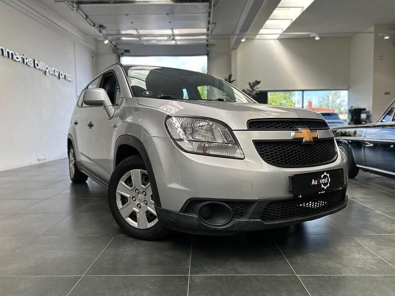 Sølvmetal Brugt 2013 Chevrolet Orlando LS MPV | 37.799 kr. - Billede 1/4