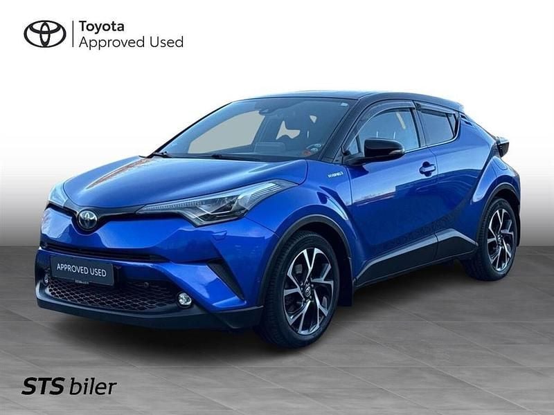Hydro blue/sortmetal Brugt 2019 Toyota C-HR Multidrive S SUV | 174.900 kr. (Fair pris) - Billede 1/3
