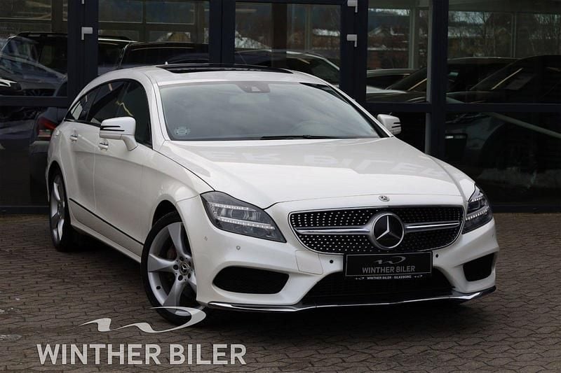 Brugt Mercedes CLS350 Shooting Brake AMG line 265 HK (194 kW) 2014 Stationcar