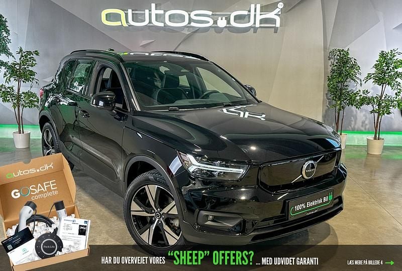 Sort Brugt 2022 Volvo XC40 Ultimate SUV | 254.000 kr. (Super pris) - Billede 1/3