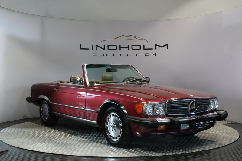 Rød Brugt 1989 Mercedes 560 Cabriolet | 279.900 kr. - Billede 1/4