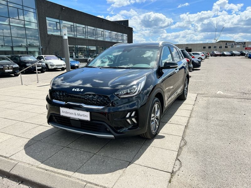 Aurora black pearl Brugt 2022 Kia Niro Advance SUV | 285.000 kr. - Billede 1/4
