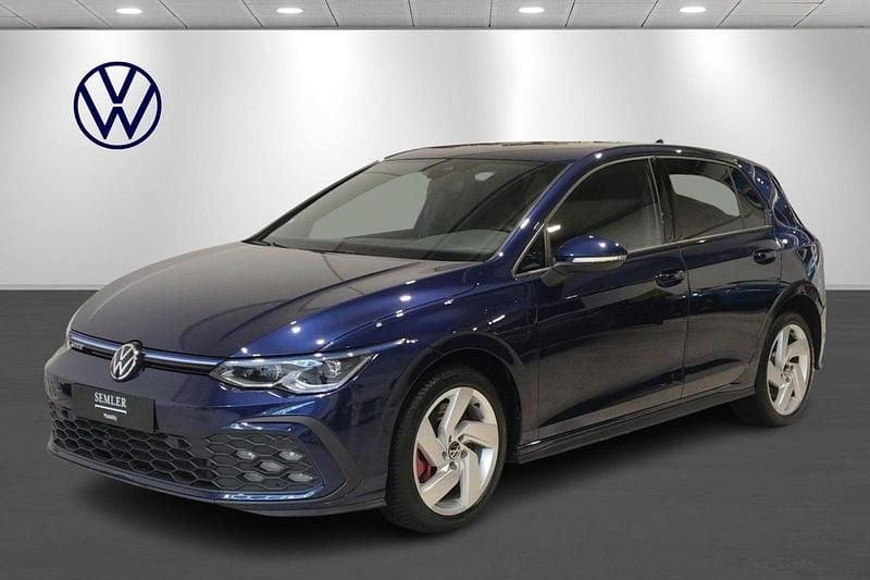 Blåmetal Brugt 2021 VW Golf VIII GTE Hatchback | 199.900 kr. (God pris) - Billede 1/4