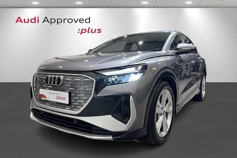 Gråmetal Brugt 2025 Audi Q4 e-tron S-Line SUV | 389.900 kr. (God pris) - Billede 1/4