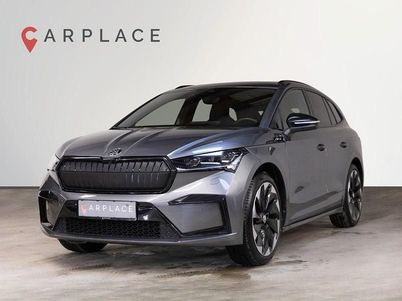 Gråmetal Brugt 2023 Skoda Enyaq iV SportLine SUV | 264.900 kr. (Lidt for dyr) - Billede 1/4