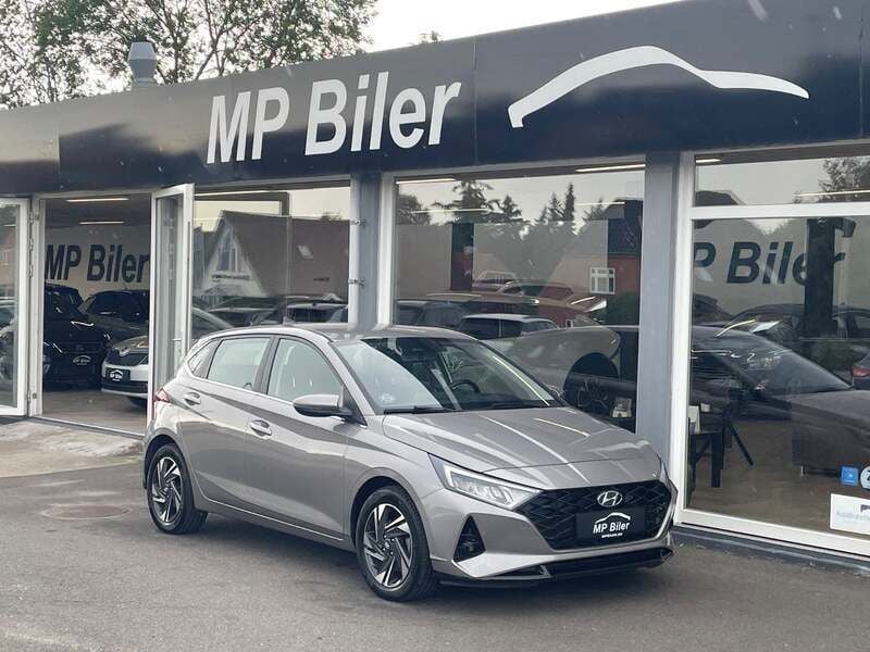 Grå Brugt 2023 Hyundai i20 Advanced Hatchback | 174.900 kr. (Fair pris) - Billede 1/4