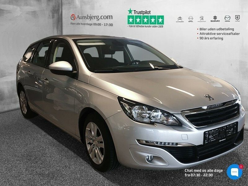 Brugt 2017 Peugeot 308 1.6 Diesel 120 HK (kr. 162.500 ...