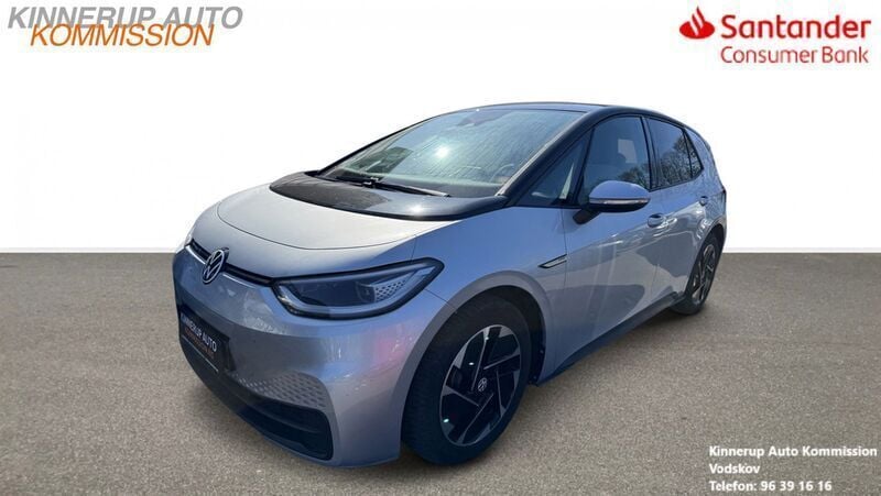 Sølv Brugt 2021 VW ID.3 Pro Performance Hatchback | 159.900 kr. (God pris) - Billede 1/4