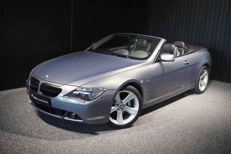 Brugt BMW 645 Cabriolet 333 HK (244 kW) 2004 Gråmetal Cabriolet