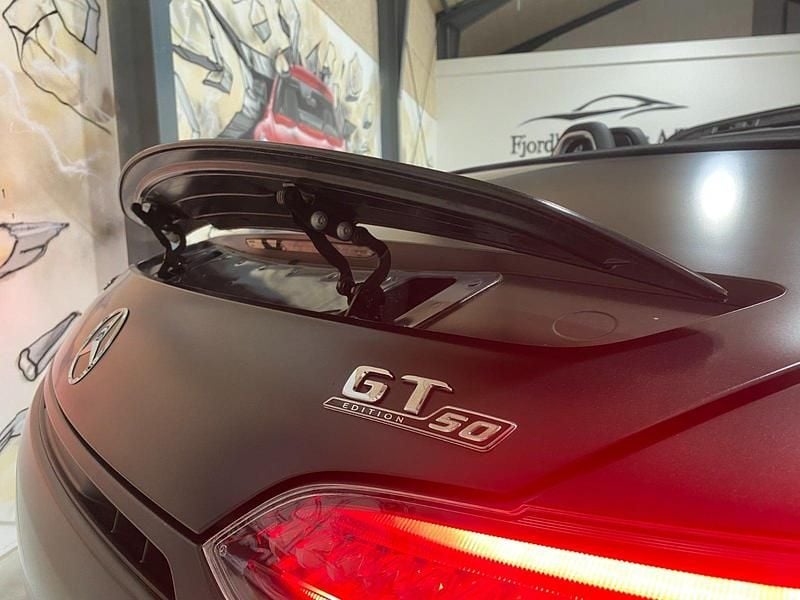 Brugt Mercedes AMG GT AMG 557 HK (409 kW) 2018 Sortmetal Cabriolet