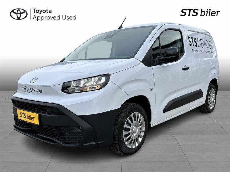 Epr icy white Brugt 2024 Toyota Proace City Van | 189.995 kr. - Billede 1/3