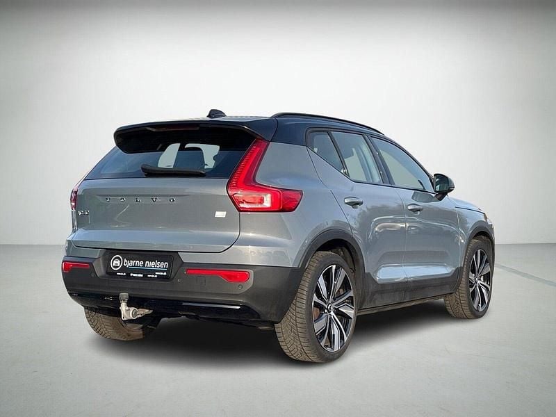 Brugt Volvo XC40 R-Design 300 kW (408 HK) 2021 Gråmetal SUV