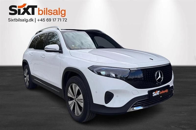 Hvid Brugt 2024 Mercedes EQB300 Progressive SUV | 369.900 kr. (Lidt for dyr) - Billede 1/4