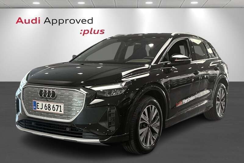 Sortmetal Brugt 2025 Audi Q4 e-tron Advanced SUV | 409.900 kr. (Lidt for dyr) - Billede 1/4
