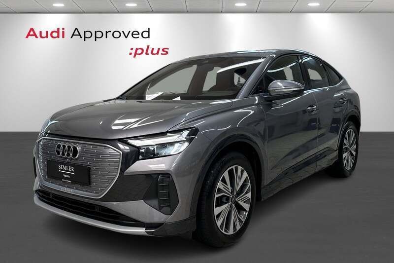 Koksmetal Brugt 2024 Audi Q4 Sportback e-tron Advanced SUV | 404.900 kr. - Billede 1/4